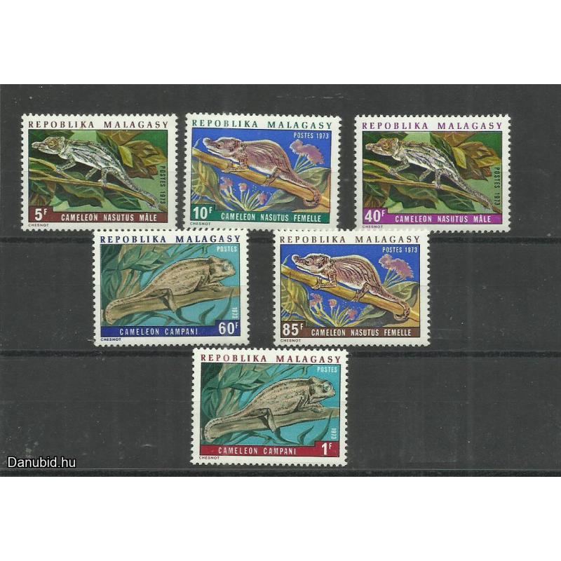 1973.- Madagaszkár - MNH/** -Kaméleon fajták