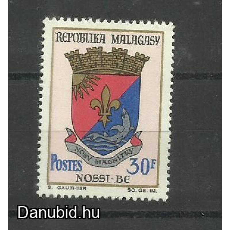 1963.- Madagaszkár - MNH/** - Városi címer - NOSSI-BE