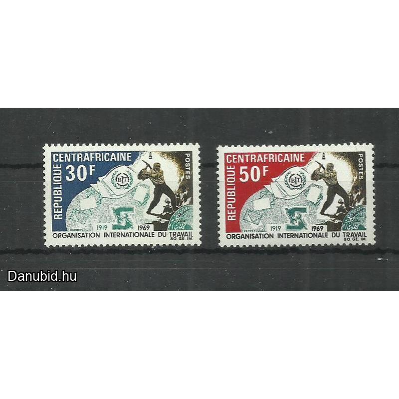 1969.- Közép-afrikai Köztársaság MNH/**-  az ILO 50 éve.