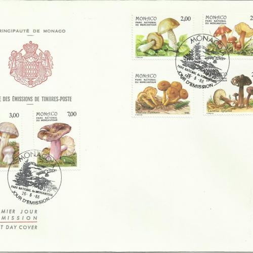 1988.- Monaco - MNH/** - F.D.C. - Gomba sor