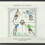 1982.- Monaco - MNH/** - blokk - LABDARÚGÓ VB - Spanyolország
