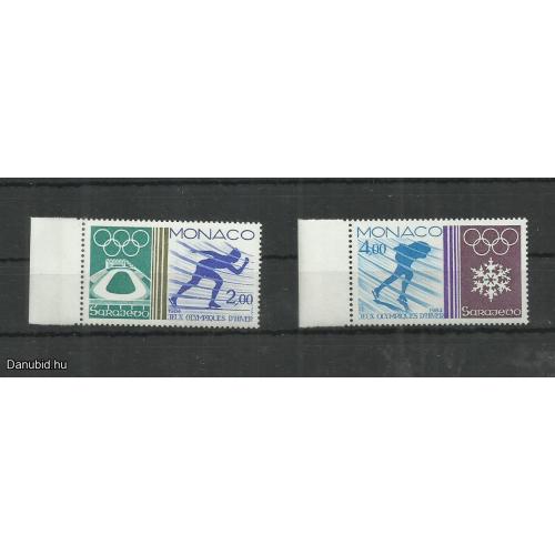 1984.- Monaco - MNH/** - Szarajevó -  Olimpia i játékok