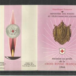 1966.- Franciaország - MNH/** - Vöröskereszt - bélyegfüzet