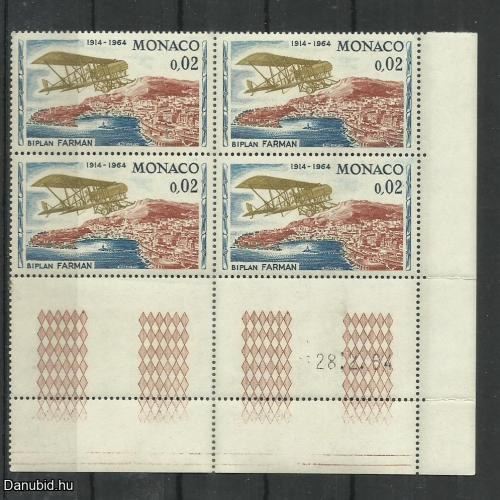 1964.- Monaco - MNH/** - blokk - 1914.- Rally Monte-Carlo I