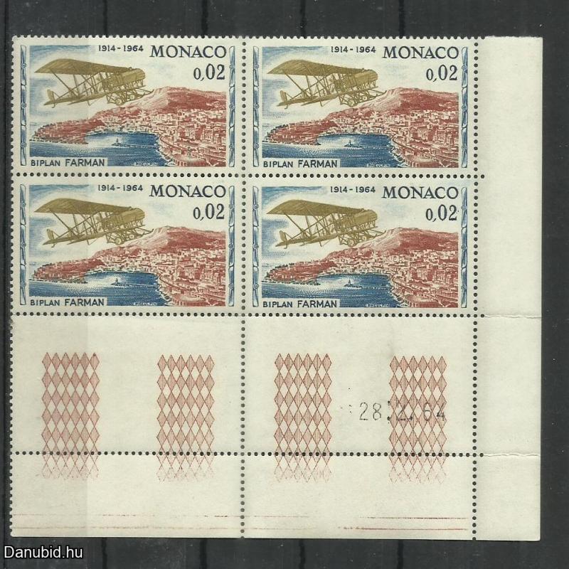 1964.- Monaco - MNH/** - blokk - 1914.- Rally Monte-Carlo I