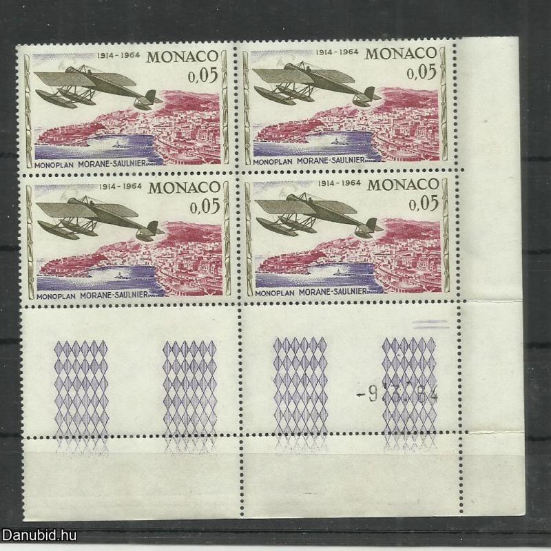 1964.- Monaco - MNH/** - blokk - 1914.- Rally Monte-Carlo III.