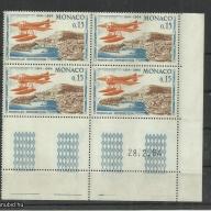 1964.- Monaco - MNH/** - blokk - 1914.- Rally Monte-Carlo IV