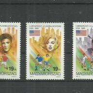 1994.- Labdarúgó világbajnokság sor - MNH/**