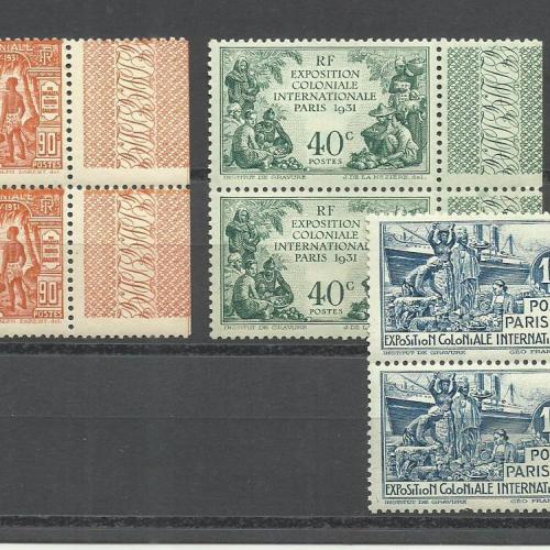 1931.- Franciaország - MNH/** - Gyarmati kiállítás Párizs