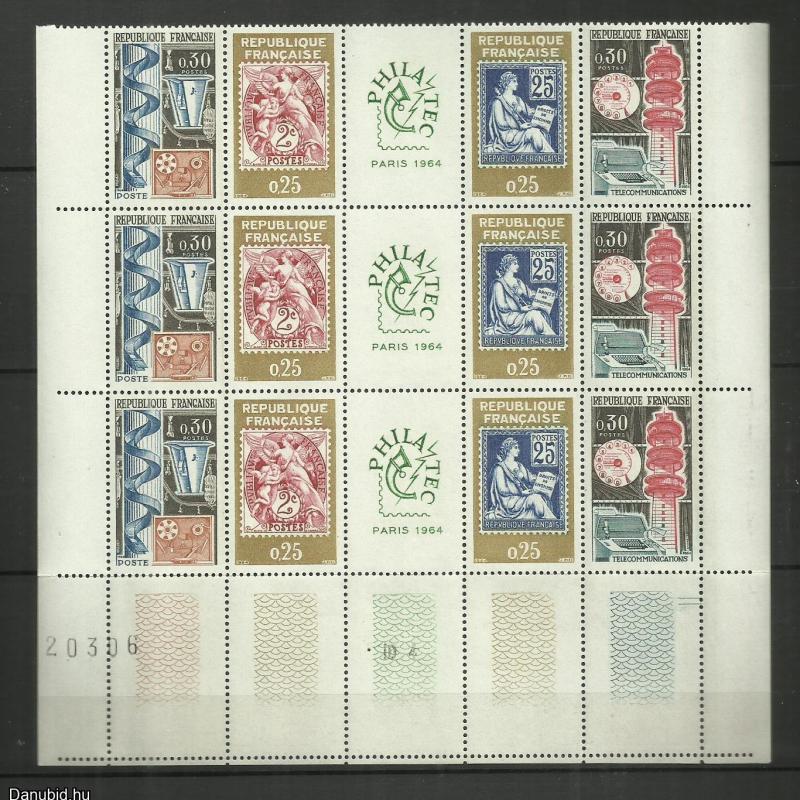 1964.- Franciaország - MNH/** - bélyegkiállítás - Párizs