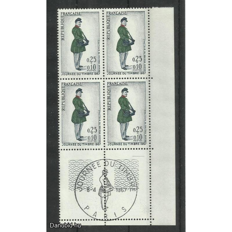 1967.- Franciaország - MNH/** - bélyegnap - II.császárság kori postás