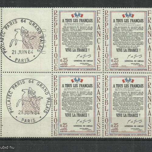 1964.- Franciaország - MNH/** - A felszabadulás XX.évfordulója.
