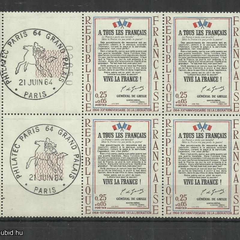 1964.- Franciaország - MNH/** - A felszabadulás XX.évfordulója.