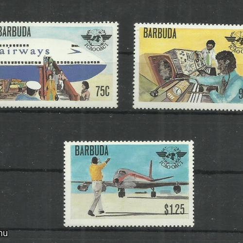 1979.- Barbuda - MNH/** -  repülés, repülőgép, ICAO,