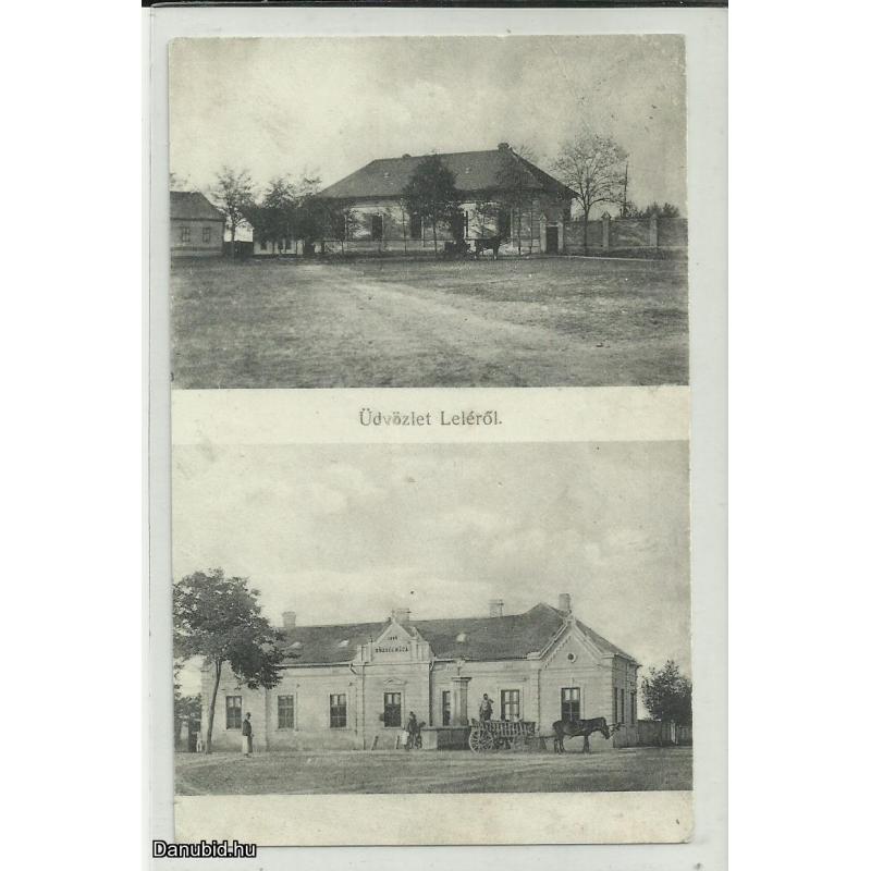 1913. - Üdvözlet lele - futott képeslap