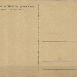 Bécs - Práter - cirkusz - 1922 képeslap