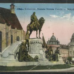 1940.- Kolozsvár visszatért - futott képeslap