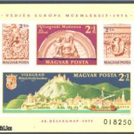 1975.- Európa műemlékek - MNH/**/B - vágott - blokk