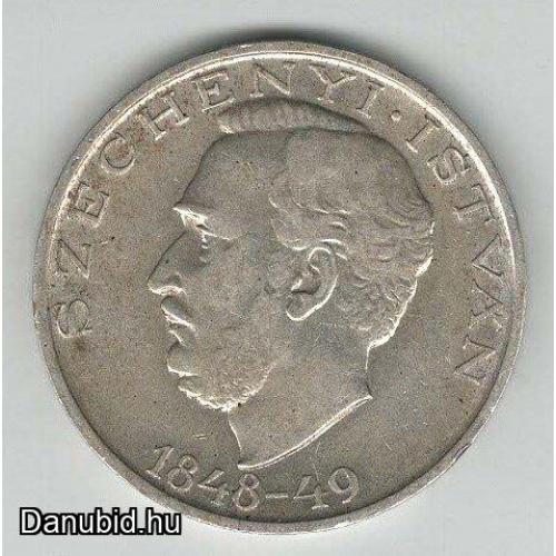 1948.- 10 forint - ezüst - Szechenyi - használt állapotban