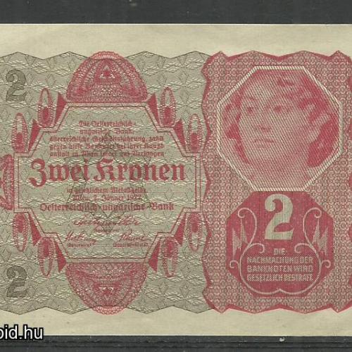2 korona 1922 Ausztria