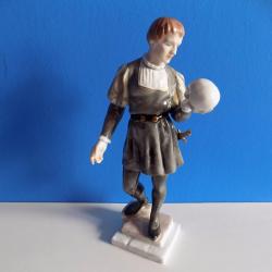 Herendi Hamlet porcelánfigura