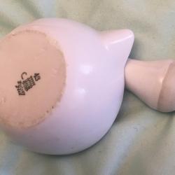 Zsolnay - patikamozsár - porcelán -kicsi mozsár