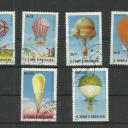 1979.-São Tomé és Príncipe-hőlégballon sor - Portugál gyarmat