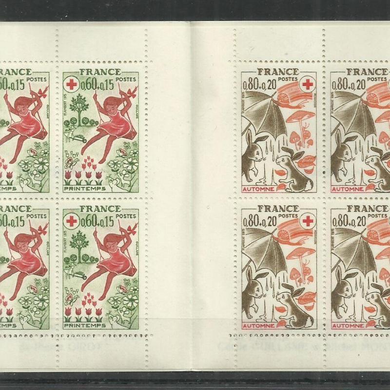 1975.- Franciaország - MNH/** - Vöröskereszt - bélyegfüzet