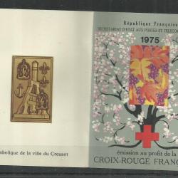 1975.- Franciaország - MNH/** - Vöröskereszt - bélyegfüzet