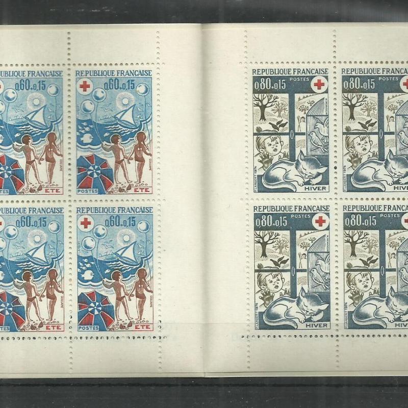 1974.- Franciaország - MNH/** - Vöröskereszt - bélyegfüzet