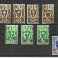 1945.- Francia Kamerun - MNH/** - szabad Kamerun - felülnyomott