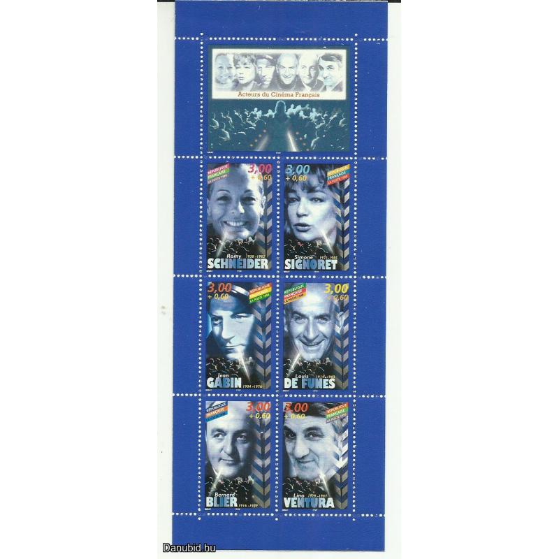 1998.- Franciaország - MNH/** - bélyegfüzet - színészek