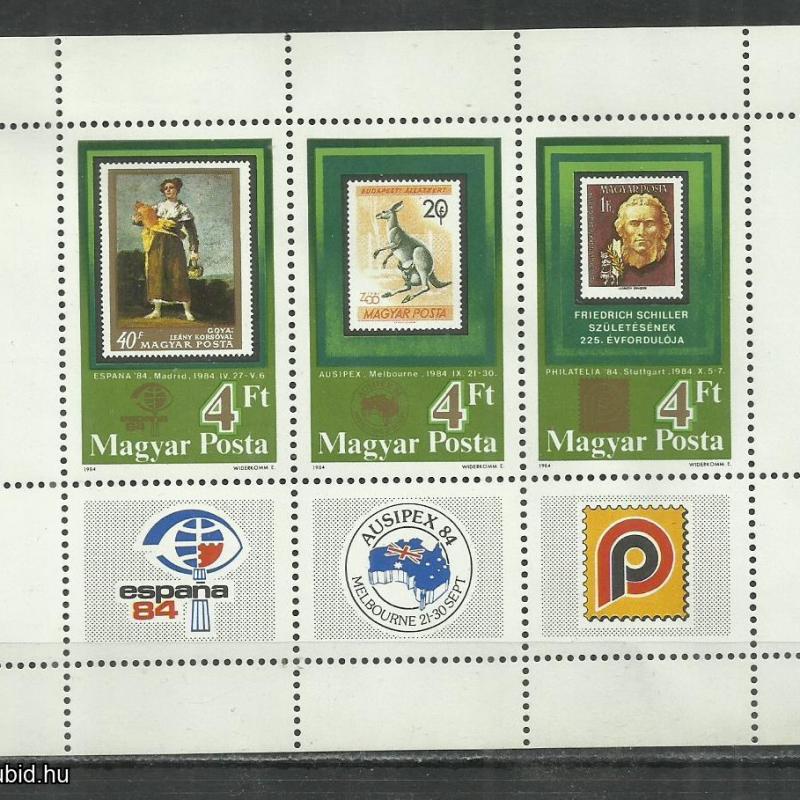 1984.- Bélyeg - világkiállítások - kisív - MNH/**