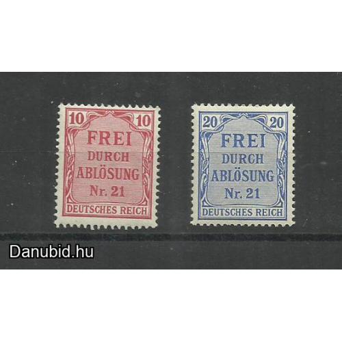 1922 .- Deutsches Reich - MNH/** - Frei Durch Ablosung