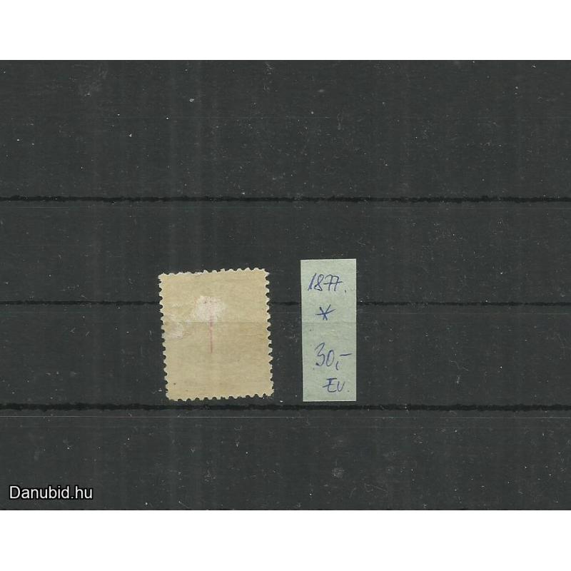 1877.- Szomoa Express posta tiszta 1 penny