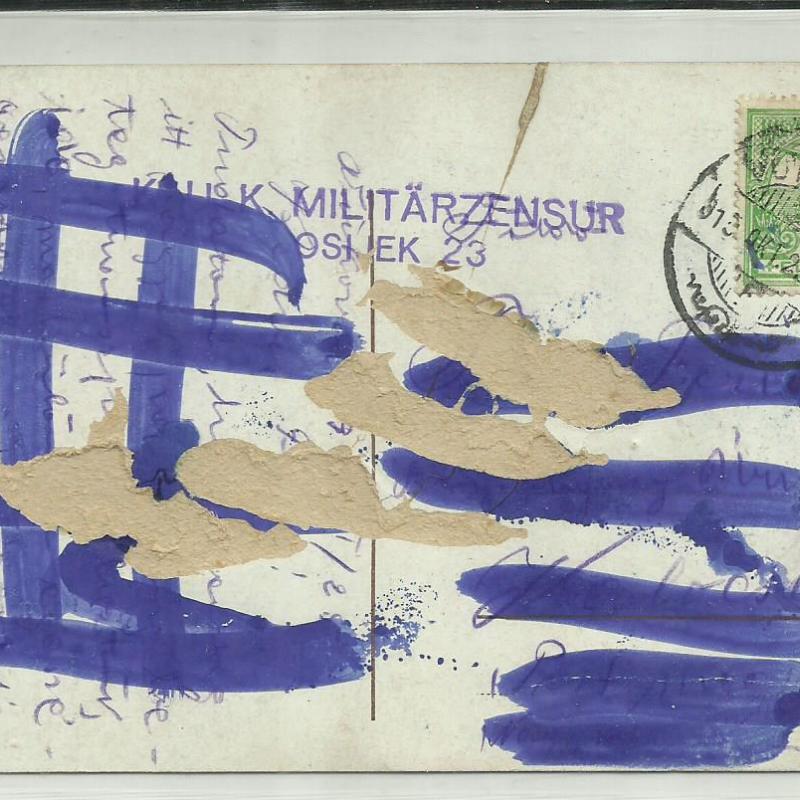 1915.- Vukovár - Valkóvár - képeslap