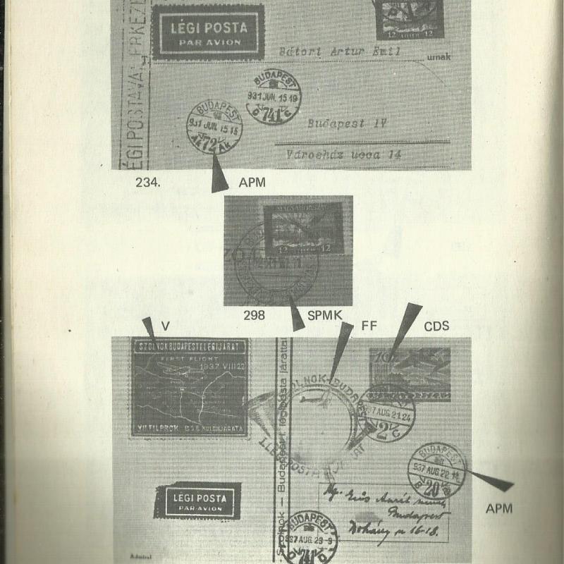 1975.- Magyarországi légiposta-repülőjáratok - 1896-1978