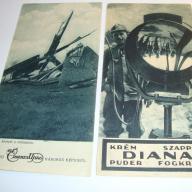 1920.- számolócédula - Diana - fogkrém - Érdekes újság