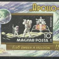 1969.- Apollo 11 blokk - MNH/** -Első ember a holdon
