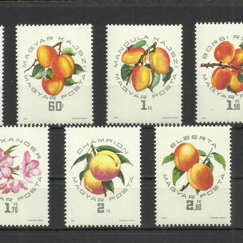 1964.-Barack fajták sor  - MNH/**