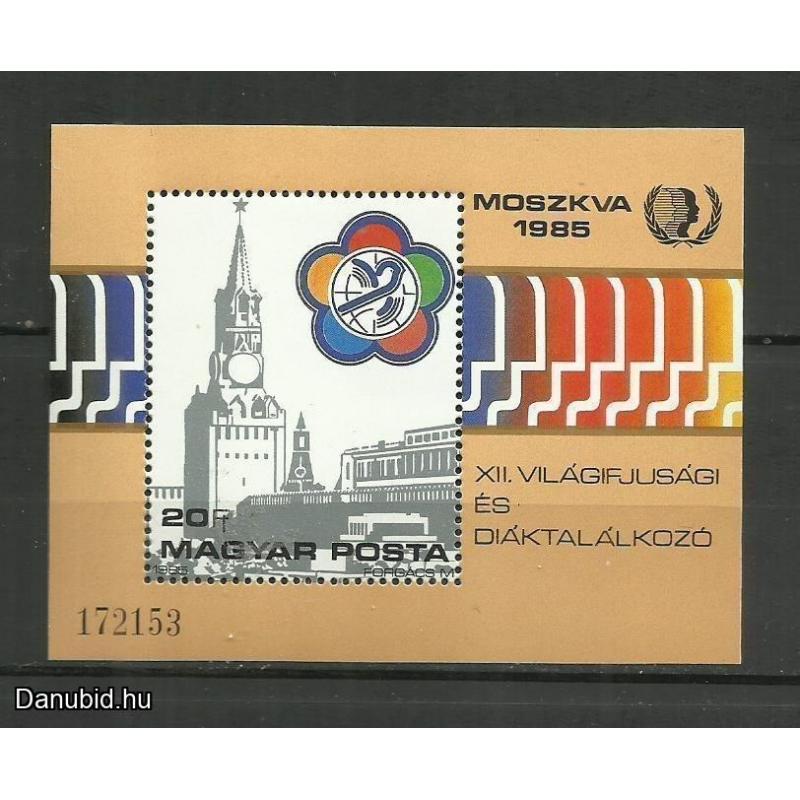 1985.- Világtalálkozó -blokk - MNH/** - Moszkva