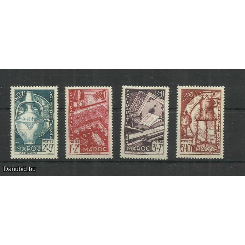 1950.- Marokkó - MNH/** - könyvek, szőnyeg, rézművesség, kerámia