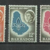 1962.- Barbadosz - MNH/** - A cserkészet 50. évfordulója”