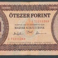1993.- 5000 forint - j sorozat - használt