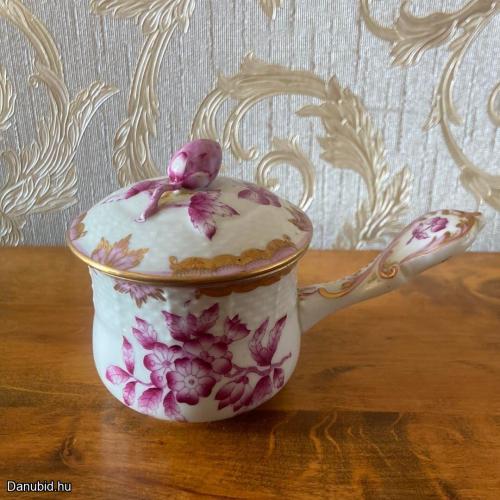 Herendi csokis 1 db - Viktória mintás - kiöntő - krémcsésze - kávés