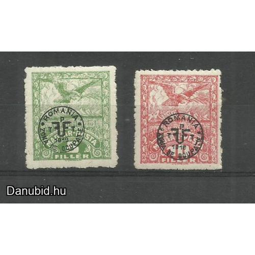 1920.- Debrecen (II.)- MNH/** - Román megszállás 5 és 10 fillér