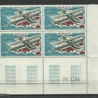 1964.- Monaco - MNH/** - blokk - Roma -Ausztrália - Japán