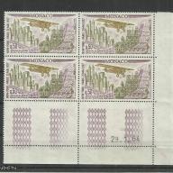 1964.- Monaco - MNH/** - blokk - New York - Párizs repülőút