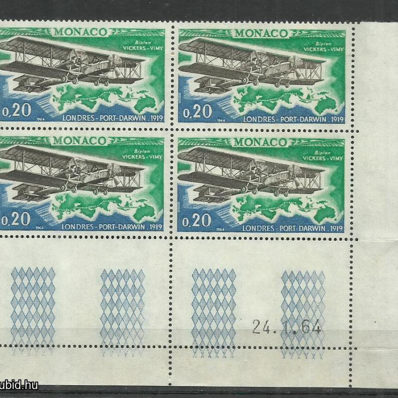 1964.- Monaco - MNH/** - blokk -