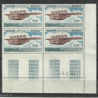 1964.- Monaco - MNH/** - blokk - Hidroplán